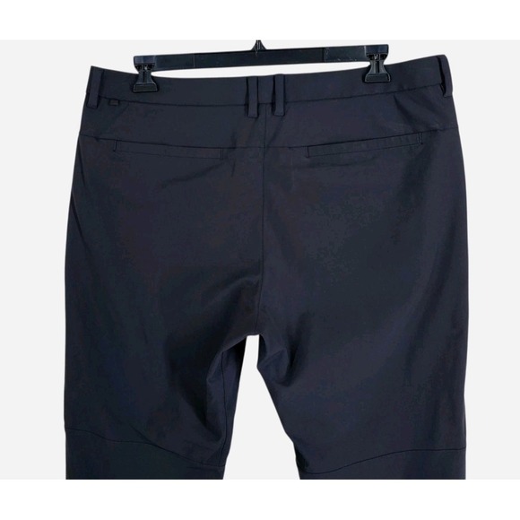 CRZ Yoga All Day Comfy Golf Pants Mens 40x30 Black Tapered Quick Dry (39x28.5) - Picture 9 of 11